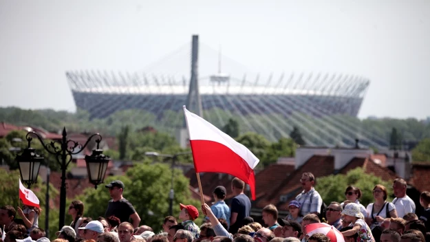 Uroczystości Święta Narodowego 3 Maja na Placu Zamkowym