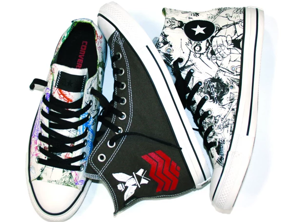 Converse Chuck Taylor All Star z nadrukami Gorillaz Converse Chuck Taylor All Star z nadrukami Gorillaz