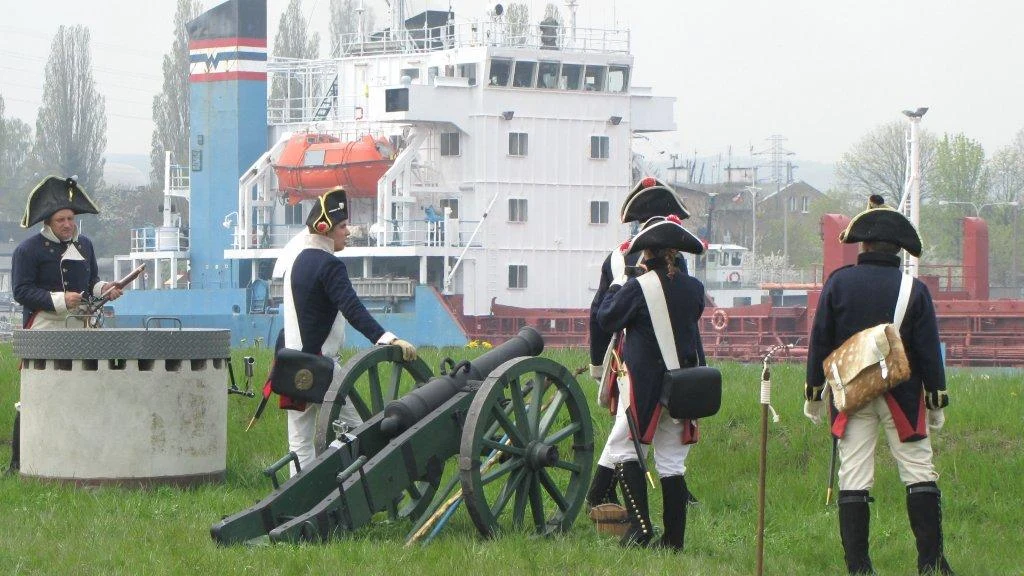 Rekonstrukcja bitwy o Twierdzę Wisłoujście