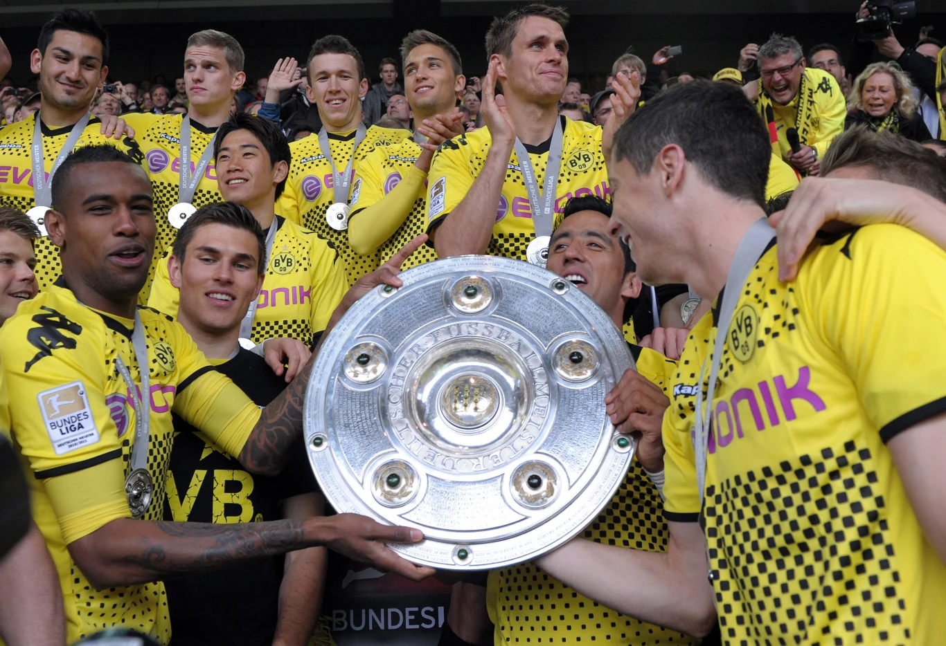 Jakub Błaszczykowski, Robert Lewandowski i Łukasz Piszczek mieli olbrzymi wpływ na postawę Borussii Dortmund w tym sezonie