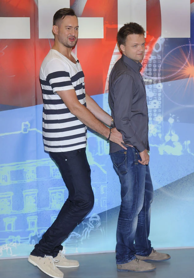 Szymon Hołownia i Marcin Prokop świetnie się czują w duecie...