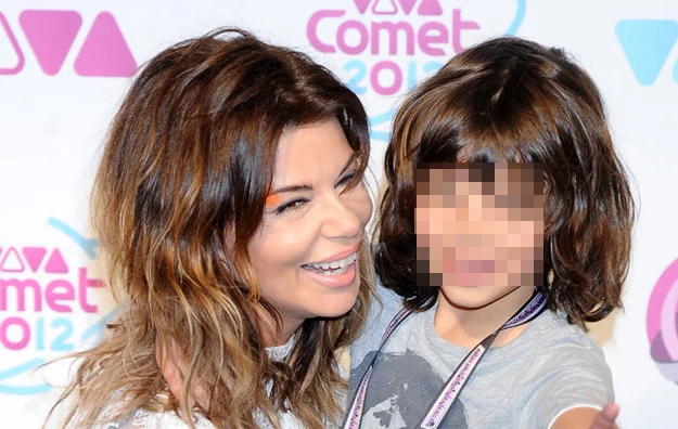 Edyta Górniak z synem Edyta Górniak z synem