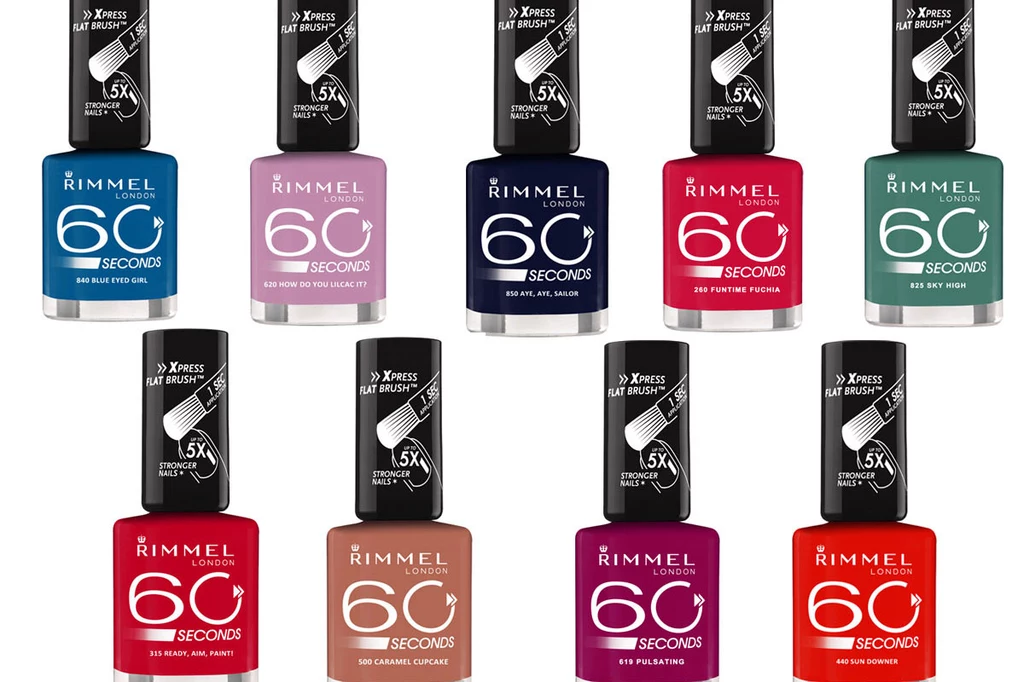 Lakiery Rimmel 60 Seconds 