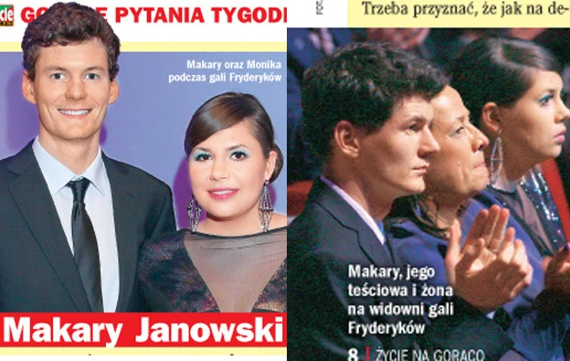 Makary Janowski i Monika Borzym Makary Janowski i Monika Borzym