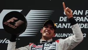 Startujący z pole position Wenezuelczyk Pastor Maldonado z teamu  Williams-Renault odniósł pierwsze zwycięstwo w Formule 1