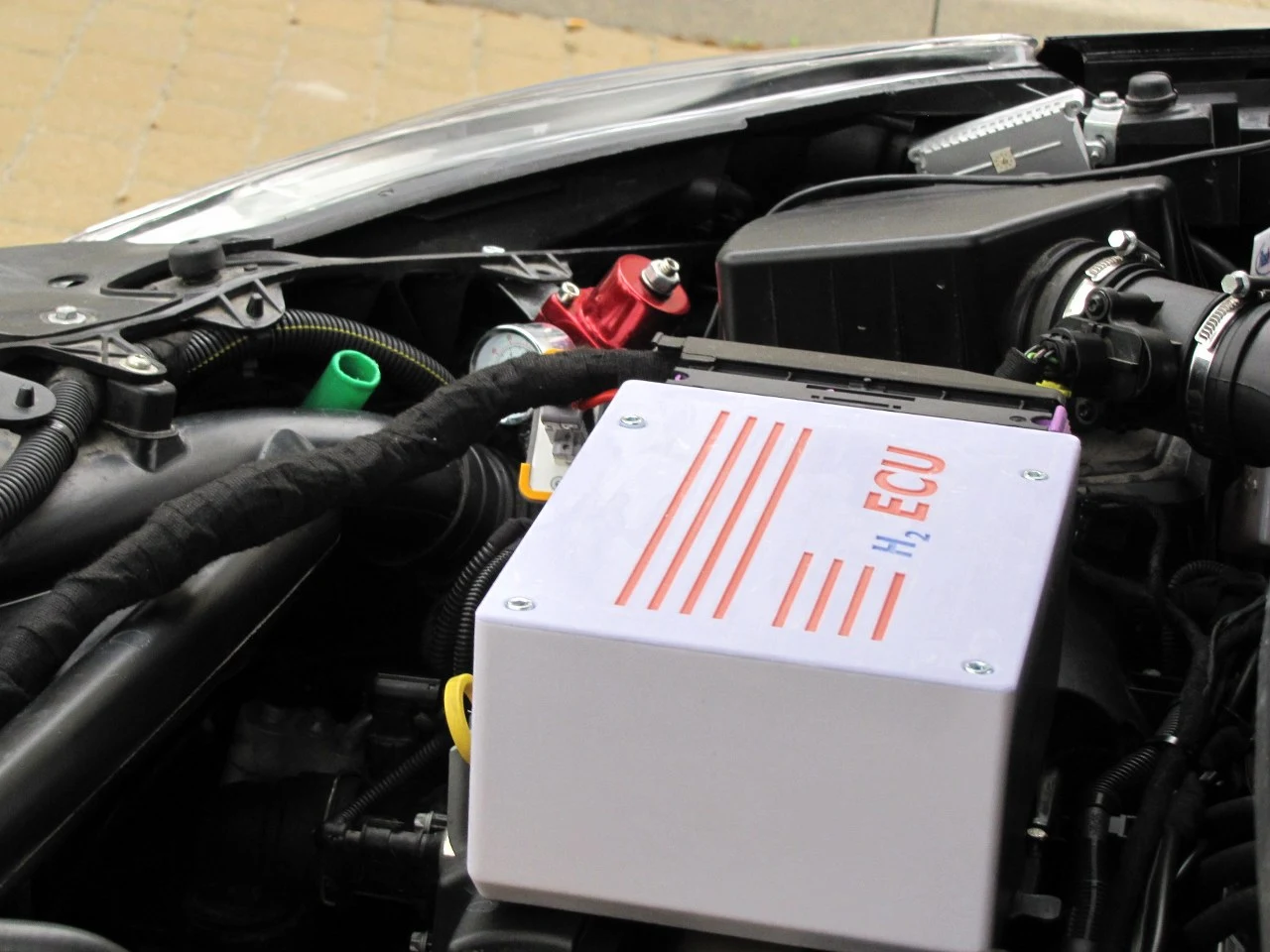 Auto z instalacją, którą wymyślili naukowcy z Lublina Auto z instalacją, którą wymyślili naukowcy z Lublina
