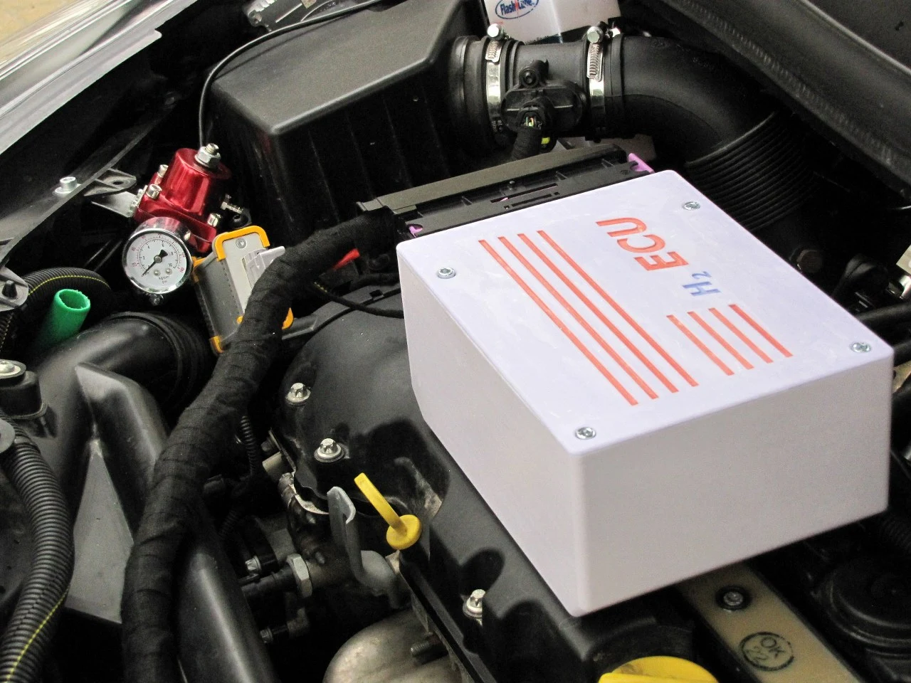 Auto z instalacją, którą wymyślili naukowcy z Lublina Auto z instalacją, którą wymyślili naukowcy z Lublina