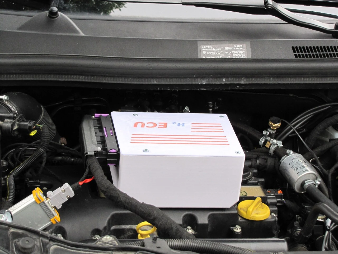 Auto z instalacją, którą wymyślili naukowcy z Lublina Auto z instalacją, którą wymyślili naukowcy z Lublina