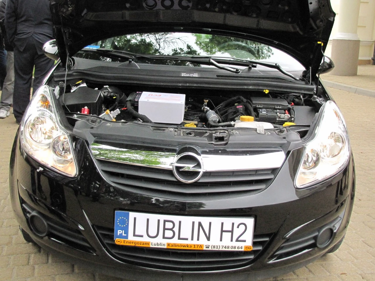 Auto z instalacją, którą wymyślili naukowcy z Lublina Auto z instalacją, którą wymyślili naukowcy z Lublina