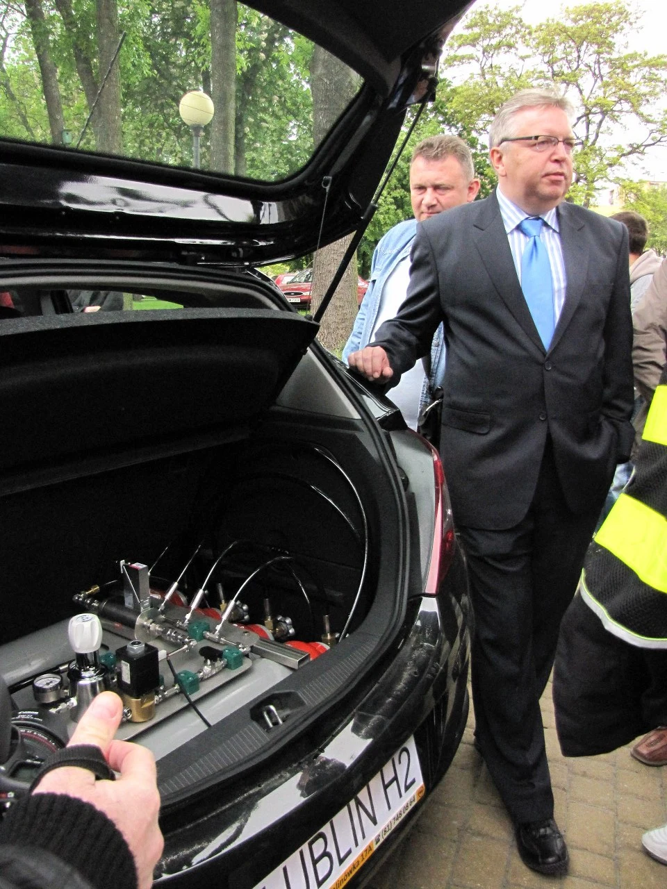Auto z instalacją, którą wymyślili naukowcy z Lublina Auto z instalacją, którą wymyślili naukowcy z Lublina