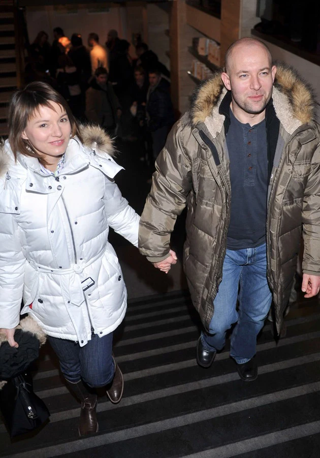 Szymon Bobrowski z żoną Olą