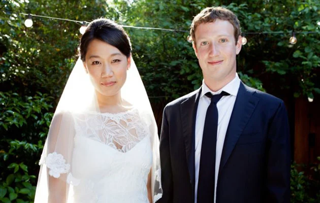 Ślubne zdjęcie Marka Zuckerberga Ślubne zdjęcie Marka Zuckerberga