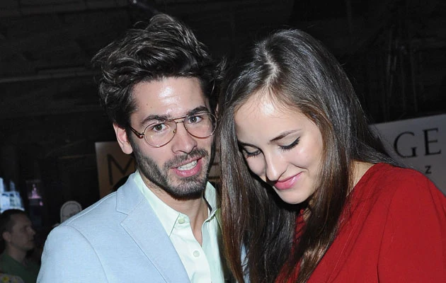 Radzimir Dębski ze swoją dziewczyną Klaudią Radzimir Dębski ze swoją dziewczyną Klaudią