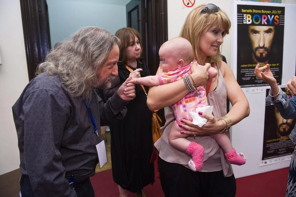 Kasia Skrzynecka z córką Kasia Skrzynecka z córką