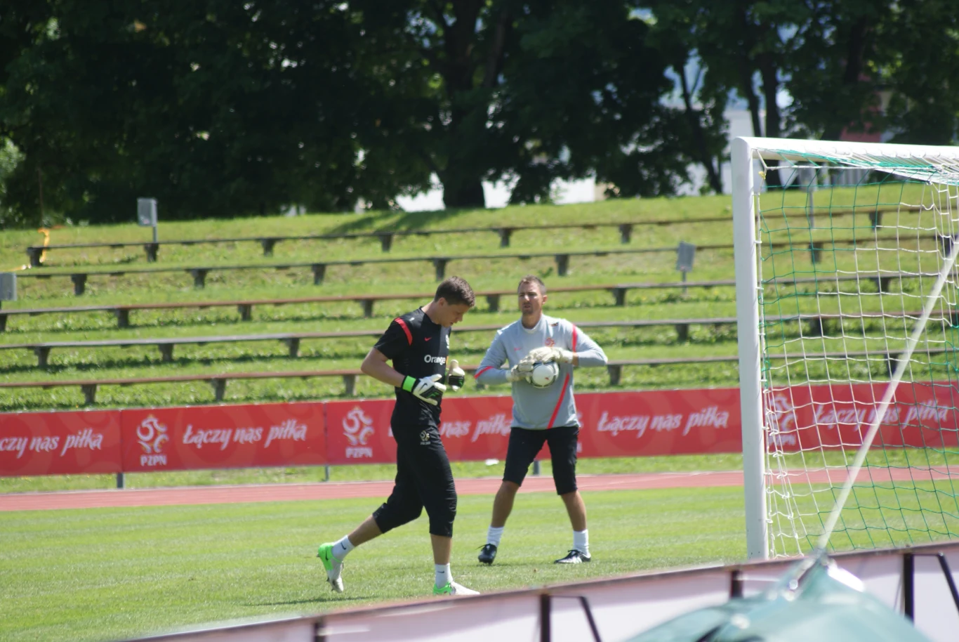 Jerzy Dudek i Wojciech Szczęsny 