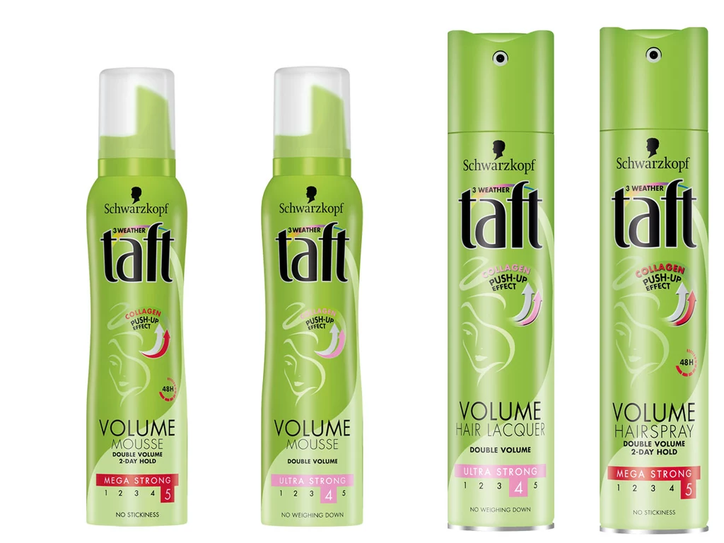 Taft Volume Megamocny i Taft Volume Ultramocny