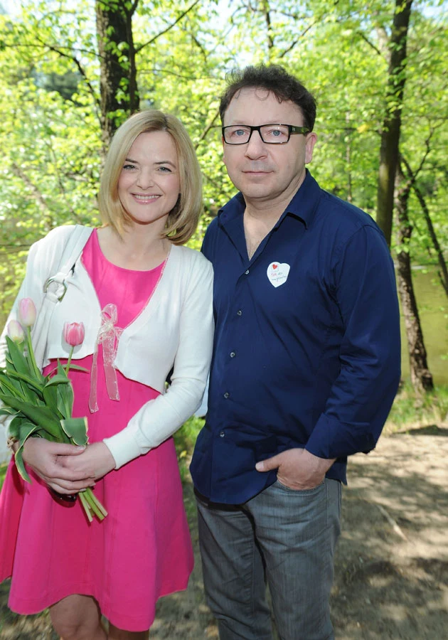 U boku Zbyszka Zamachowskiego Monika rozkwitła