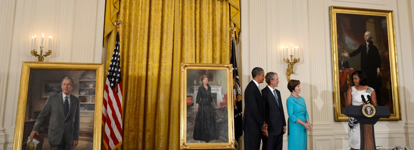 Była i obecna para prezydencka w czasie uroczystości