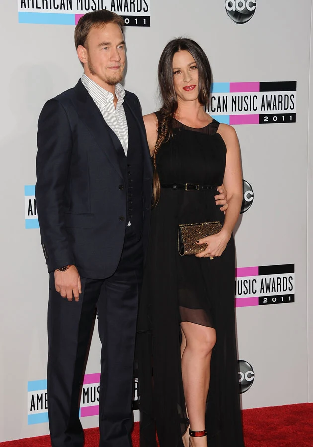 Alanis z Mario Treadwayem - mężem i ojcem swojego dziecka