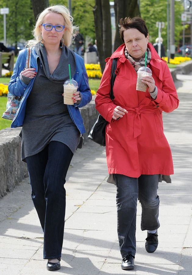 Ilona Łepkowska z córką