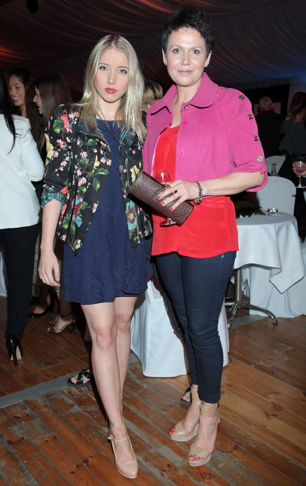 Małgorzata Pieńkowska z córką Inką Małgorzata Pieńkowska z córką Inką