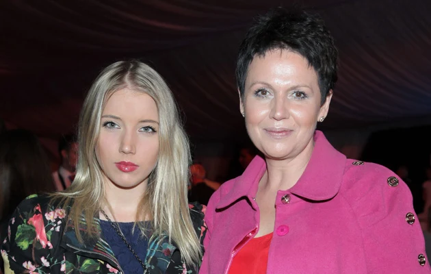 Małgorzata Pieńkowska z córką Inką Małgorzata Pieńkowska z córką Inką