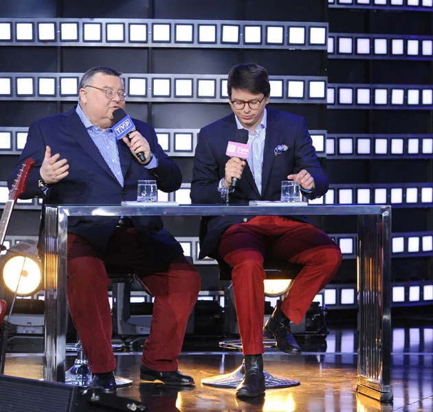 "To pomysł reżysera" - komentuje współpracę z synem Wojciech Mann