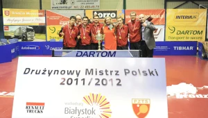 Mistrzowska ekipa Bogorii Grodzisk Mazowiecki