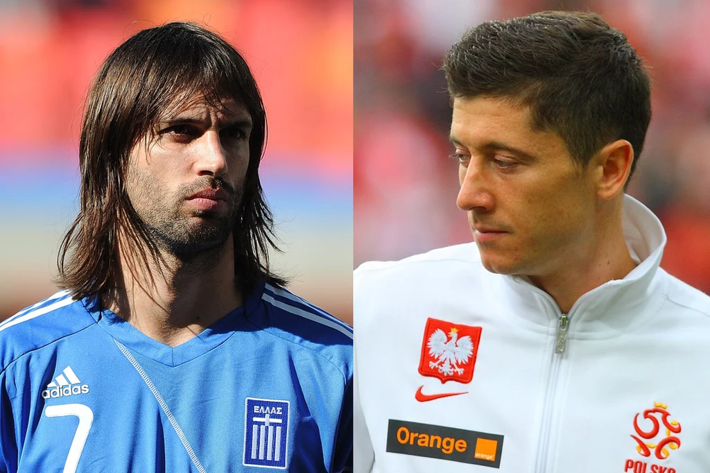 Największe gwiazdy dzisiejszego starcia, napastnicy Grecji i Polski: Georgios Samaras i Robert "Lewy" Lewandowski