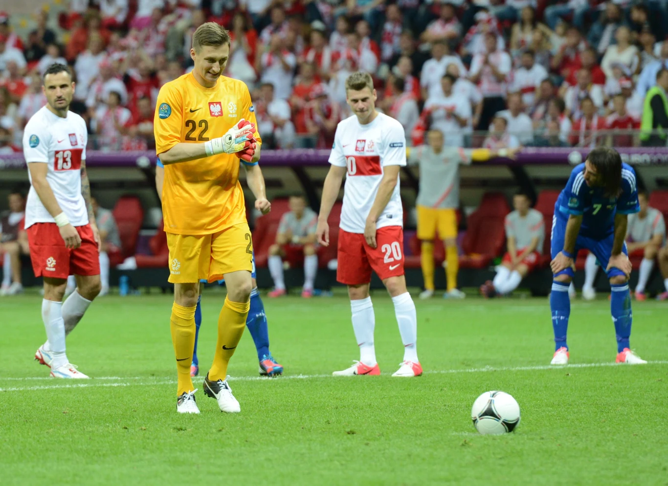 Polska - Grecja na Stadionie Narodowym