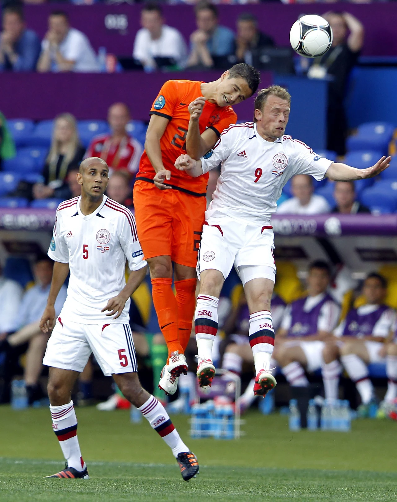 Ibrahim Afellay, Michael Krohn-Dehli i Simon Poulsen
