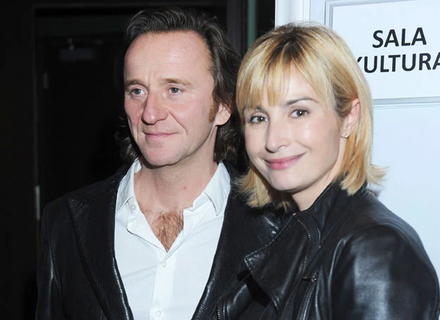 Joanna Brodzik i Paweł Wilczak