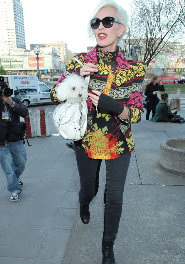 Olga J. z suczką Ramoną