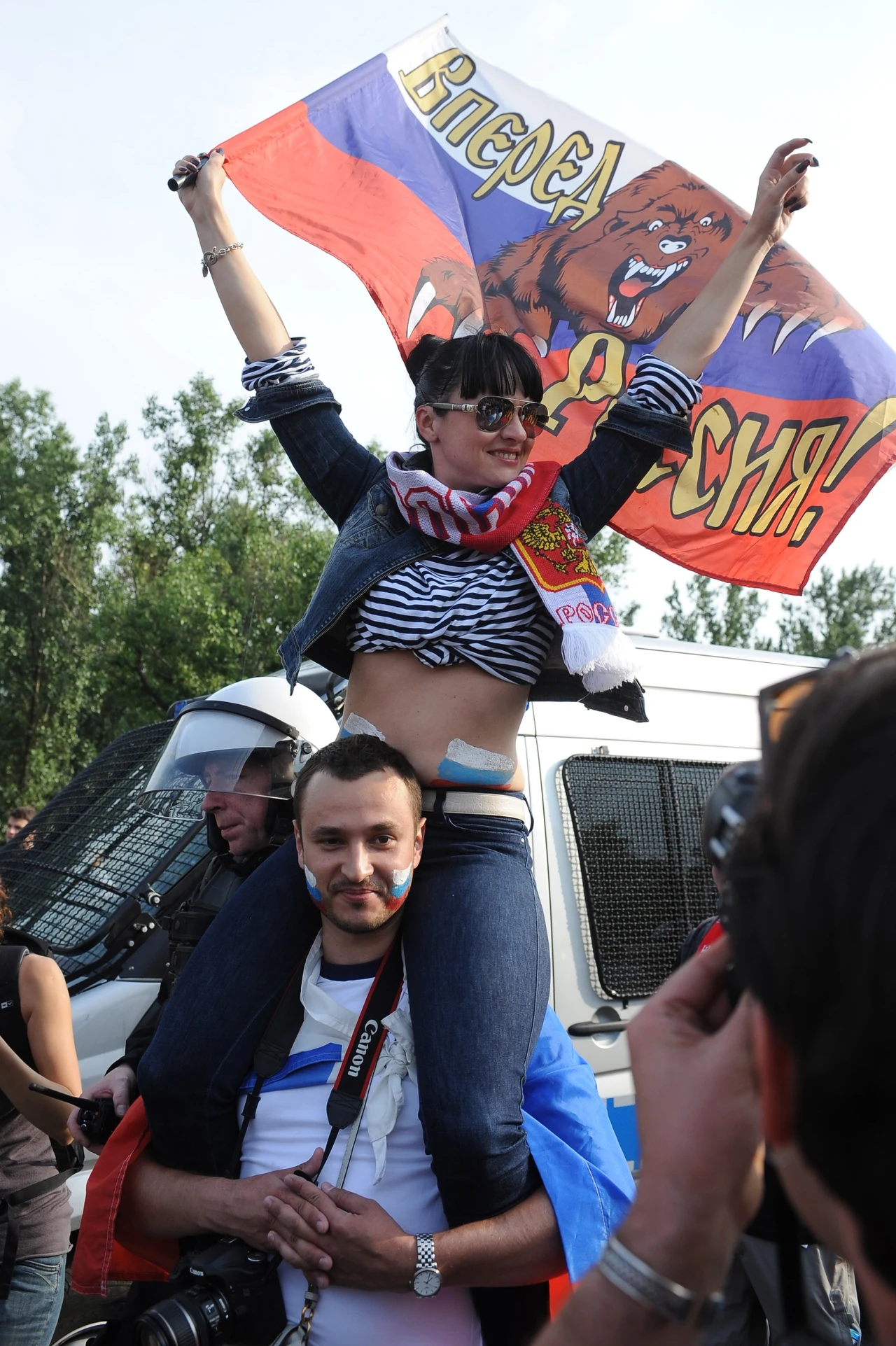 Kibice z Rosji Kibice z Rosji