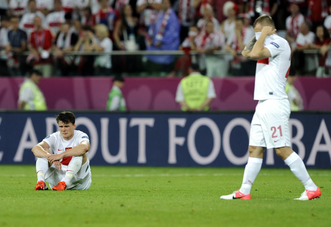 Sebastian Boenisch i Kamil Grosicki Sebastian Boenisch i Kamil Grosicki