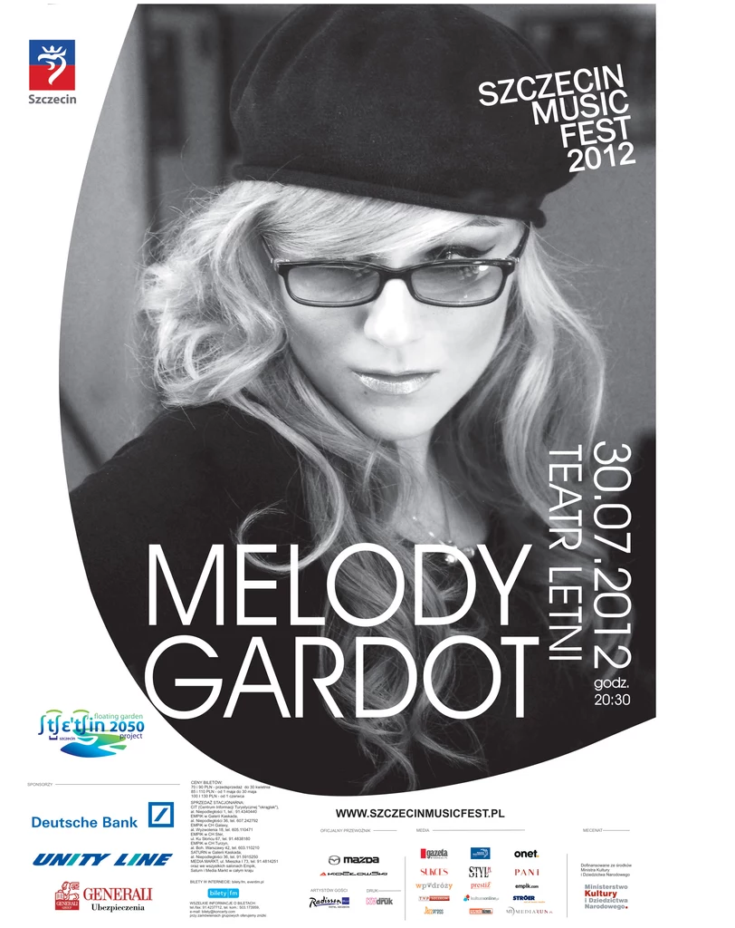 W Szczecinie Melody Gardot wystapi 30 lipca