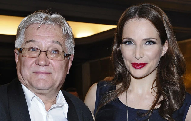 Anna Dereszowska z ojcem