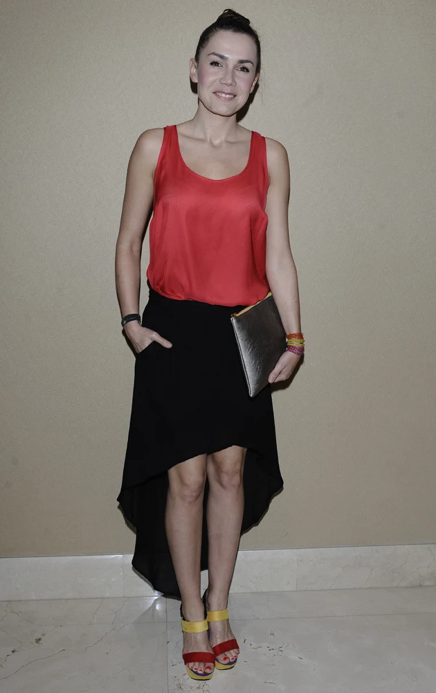 Olga Bołądź na pokazie Macieja Zienia Olga Bołądź na pokazie Macieja Zienia