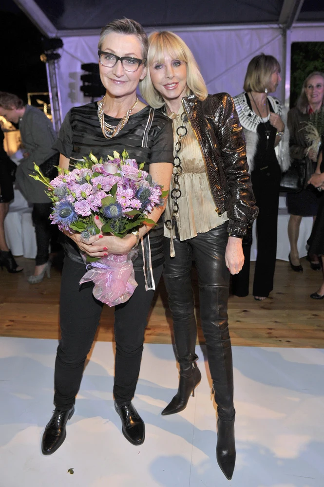 Joanna Klimas z Grażyną Kulczyk