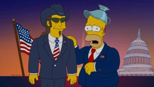 Serial "Simpsonowie": W najnowszym sezonie Homer zostanie na chwilę gwiazdą telewizyjengo programu politycznego
