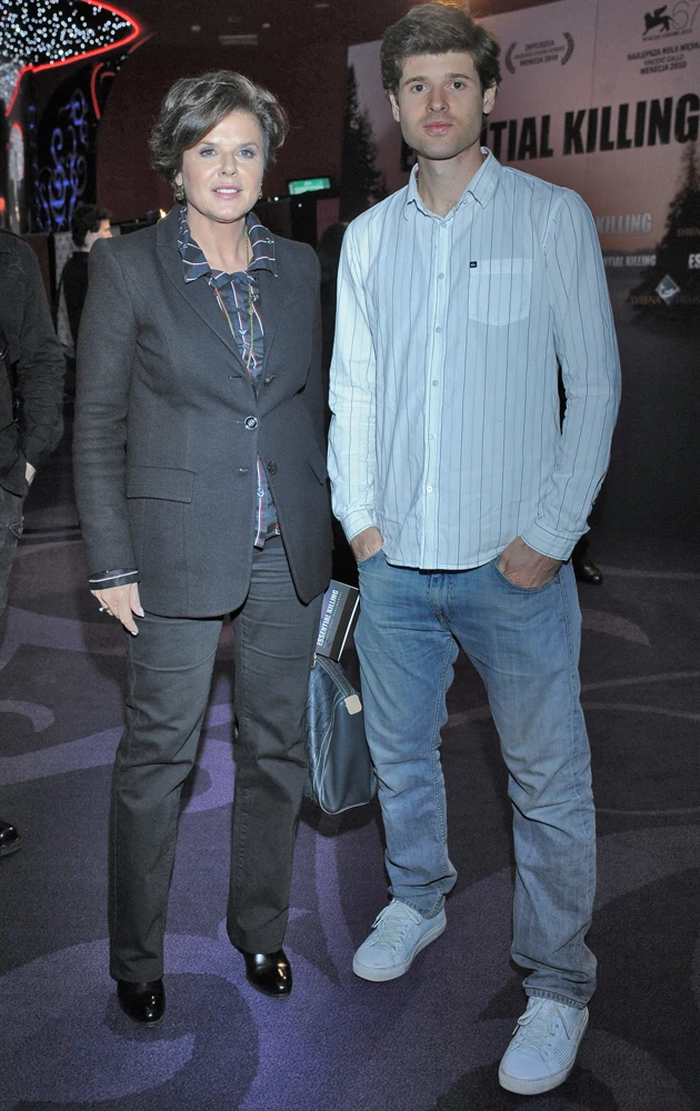 Z synem Rafałem Z synem Rafałem