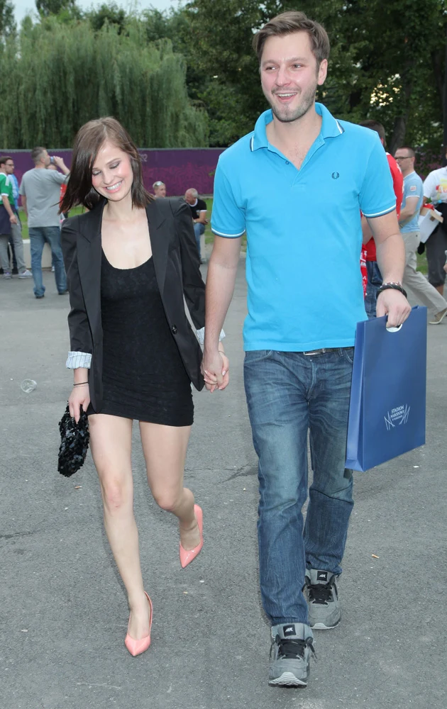 Mikołaj Komar z dziewczyną Mikołaj Komar z dziewczyną