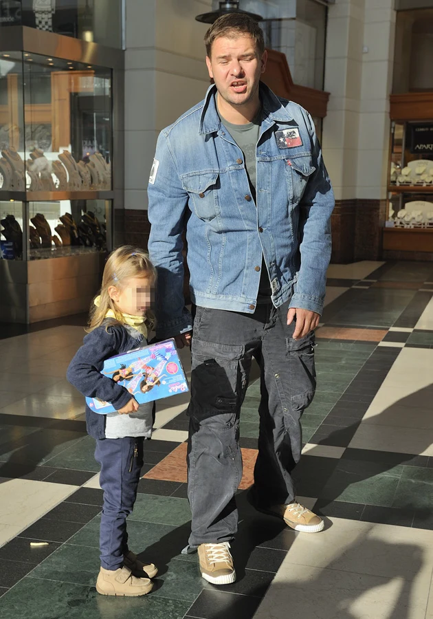 Tomasz Karolak z córką Leną