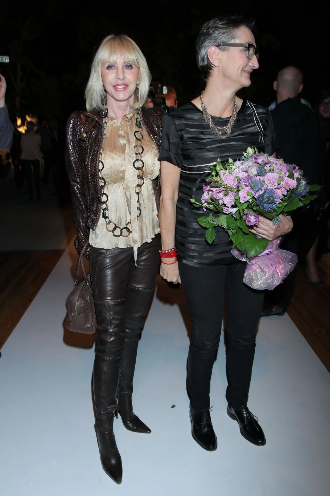 Grażyna Kulczyk i Joanna Klimas