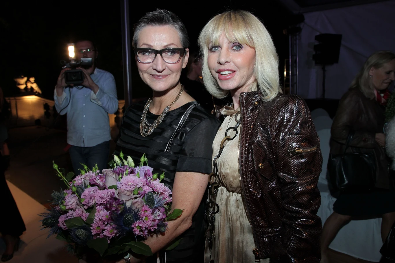 Grażyna Kulczyk i Joanna Klimas