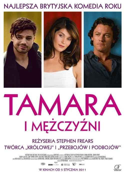 Plakat do filmu "Tamara i mężczyźni"