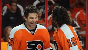 Jaromir Jagr (z lewej)