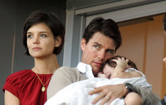 Katie Holmes, Tom Cruise z córką Suri