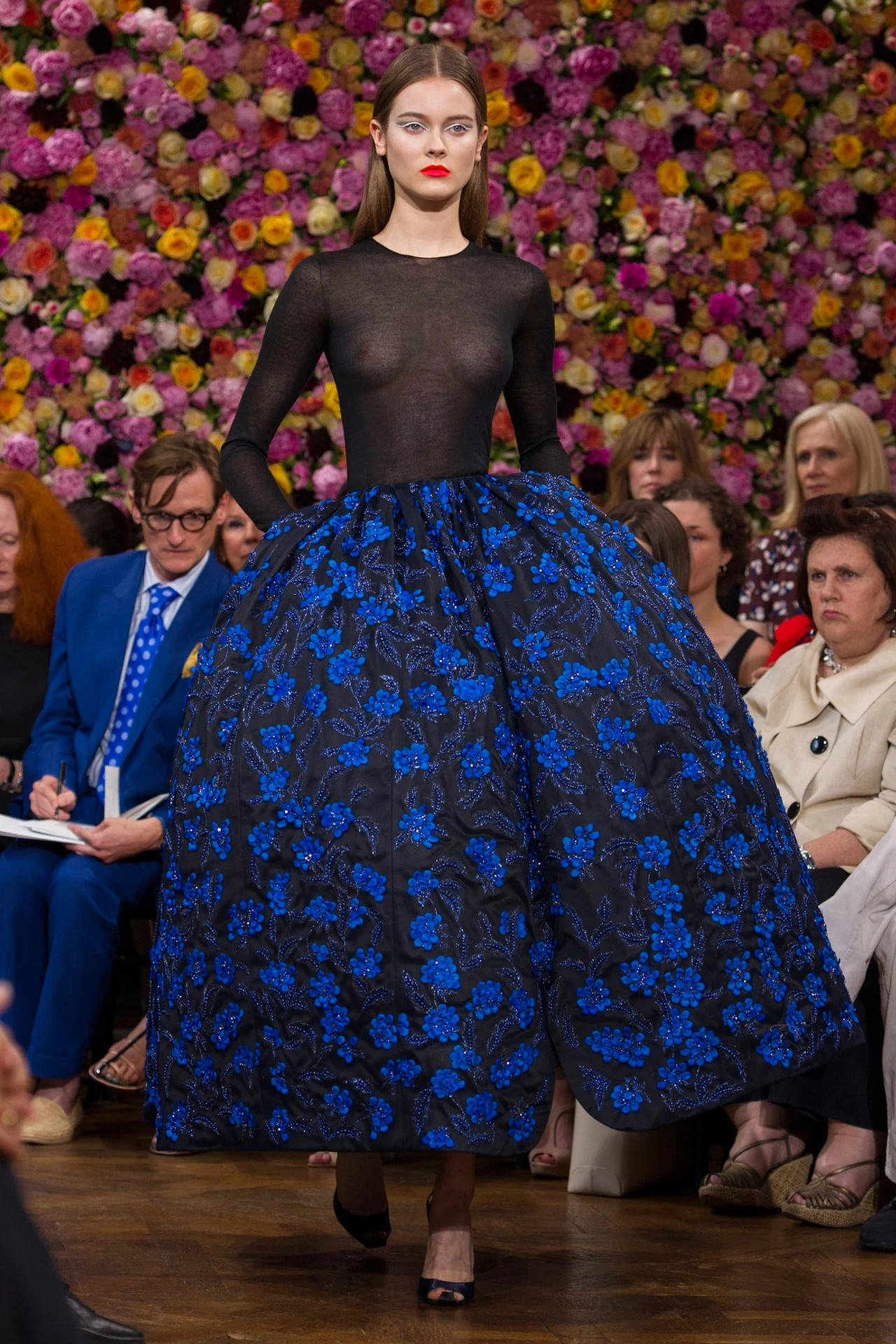 Pokaz kolekcji jesień-zima 2012/2013 haute couture Christiana Diora w Paryżu Pokaz kolekcji jesień-zima 2012/2013 haute couture Christiana Diora w Paryżu