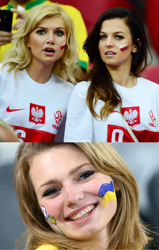 Kobiety naszych piłkarzy: Agata Błaszczykowska i Anna Stachurska kontra urocza Ukrainka... Kobiety naszych piłkarzy: Agata Błaszczykowska i Anna Stachurska kontra urocza Ukrainka...
